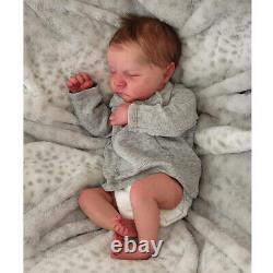 19in Realistic Reborn Baby Dolls Full Body Vinyl Boy Doll Newborn baby Kids Gift