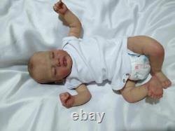 19in Soft Touch Reborn Baby Dolls Silicone Handmade Newborn Vinyl Toy Kids Gift