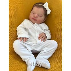 19inch Lifelike Reborn Baby Dolls Handmade Realistic Sleeping Newborn Girls Gift