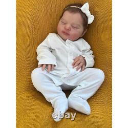 19inch Lifelike Reborn Baby Dolls Handmade Realistic Sleeping Newborn Girls Gift