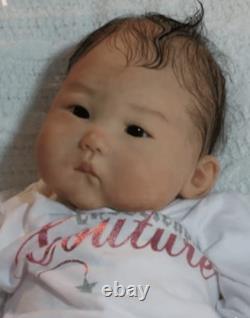 19inch Reborn Dolls Girl Lifelike Asian Baby Newborn Handmade