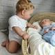 20 In Reborn Dolls Boy Girl Baby Lifelike Newborn Vinyl Soft Touch Hair Kid Gift