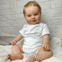 20 In Reborn Dolls Boy Girl Baby Lifelike Newborn Vinyl Soft Touch Hair Kid Gift