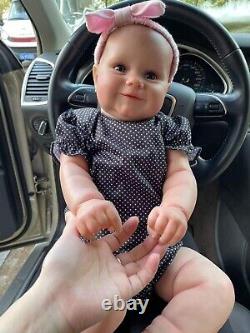 20 Inch Baby Maddie Reborn Doll Soft Full Body Silicone Doll