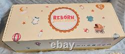 20 Inches Levi Reborn Baby Realistic Vinyl Body with Cloth Body Alive Bebe Newbo