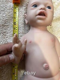 20 Lifelike Reborn Baby Doll Prematur Boy Full Body Silicone Real Touch