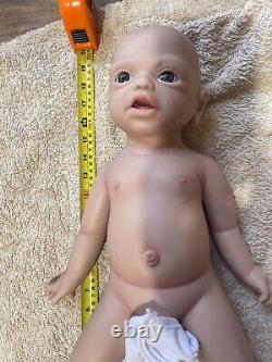 20 Lifelike Reborn Baby Doll Prematur Boy Full Body Silicone Real Touch