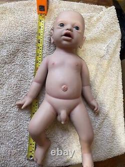 20 Lifelike Reborn Baby Doll Prematur Boy Full Body Silicone Real Touch