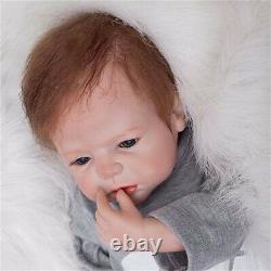 20''Realistic Reborn Baby Dolls Full Body Vinyl Silicone Boy Doll Newborn Bath