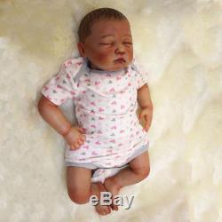 20 Reborn Baby Doll Boy Soft Vinyl Silicone Cute Lifelike Toddler Doll Gifts