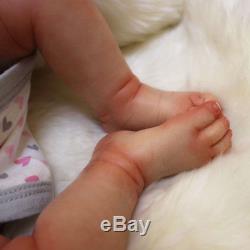 20 Reborn Baby Doll Boy Soft Vinyl Silicone Cute Lifelike Toddler Doll Gifts