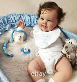 20 Reborn Baby Dolls Full Vinyl Real Body Doll Newborn Handmade Kids Gift Boy