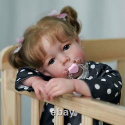 20'' Reborn Baby Dolls Girl Liam Lifelike Newborn Girl Handmade Doll Realistic