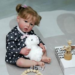 20'' Reborn Baby Dolls Girl Liam Lifelike Newborn Girl Handmade Doll Realistic