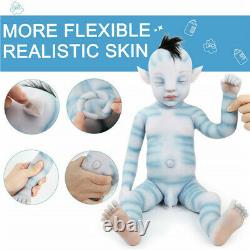 20 Sleeping Reborn Baby Avatar Doll Newborn Boy Full Body Silicone Toddler Toy
