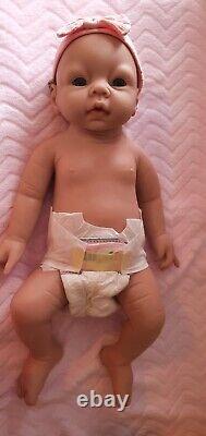 20 inch Full Body Silicone Reborn Baby girl, gorgeous and flexible