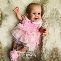 20Inch 50cm Full Body Waterproof Real Silicone Reborn Baby Doll Newborn Girl Toy