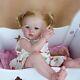 20soft Silicone Reborn Baby Dolls Rooted Hair 3d Paint Realistic Toddler Girl