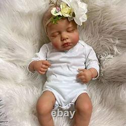 20inch 50cm Reborn Baby Doll with Hand-Drawing Hair Hand Painting