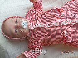 21'' Reborn baby doll limited Mold Mary Ann by sculptor Natalie Blick
