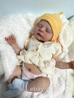 21inch Artist Painted Reborn Baby Doll Newborn Boy Girl with Belly Plate Gifts