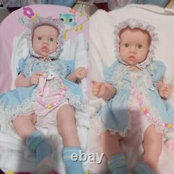 22 Reborn Baby Dolls 4.7KG Full Silicone Doll Newborn Girl WithDrink-Wet System