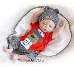 22 Reborn Baby Dolls Full Body Vinyl Silicone Boy Doll Real Lifelike Newborn