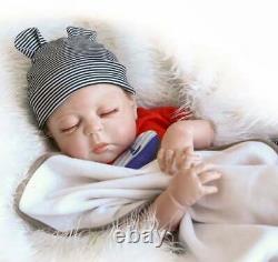 22 Reborn Baby Dolls Full Body Vinyl Silicone Boy Doll Real Lifelike Newborn