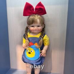 22 Reborn Baby Girl Doll Full Body Silicone Vinyl Soft Touch Kids Birthday Gift