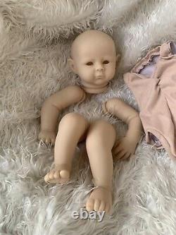 22'' reborn baby doll soft full body cloth newborn real lifelike toddler toys