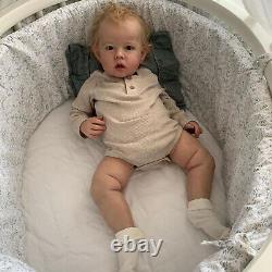 22in/30in Reborn Baby Dolls Boy Soft Touch Silicone Toddler Toy Vinyl Kids Toy