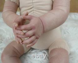 22inch Reborn Baby Doll Newborn Girl Silicone Body Realistic Lifelike Xmas Gift