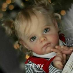 23 Cute Girl Reborn Baby Doll Soft Vinyl Newborn Real Lifelike Toddler Toy Gift