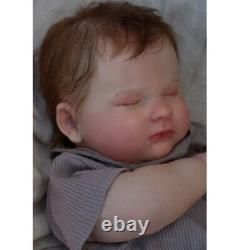 23inch Lifelike Reborn Baby Doll Sleeping Soft Silicone Vinyl Body Newborn Dolls
