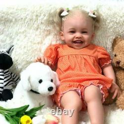 24 Inch Reborn Doll Baby High-quality Lifelike Mila Blonde Toddler Toys Gift