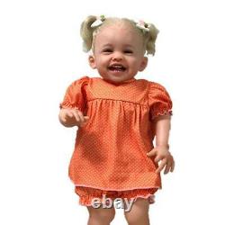 24 Inch Reborn Doll Baby High-quality Lifelike Mila Blonde Toddler Toys Gift