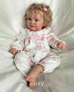 24 Lifelike Reborn Baby Girl Doll Toddler Maddie Handmade Realistic Kids Gift