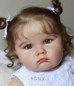 24'' Real Life Reborn Baby Dolls Weighted Lifelike Newborn Girl Doll Gift XMAS