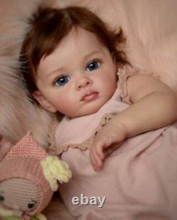 24'' Realistic Reborn Baby Dolls Vinyl Handmade Newborn Lifelike Toddler Toys