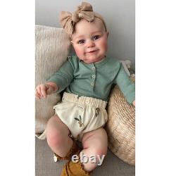 24 Reborn Baby Dolls Lifelike Newborn Boy Girl Vinyl Silicone Finished Toy