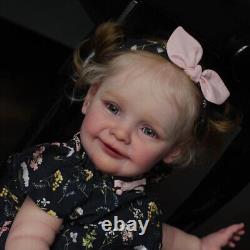 24''Reborn Baby Dolls Lifelike Real Toddler Baby Dolls Soft Body Doll Big Size