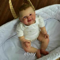 24 Reborn Baby Dolls Realistic Silicone Vinyl 3D Soft Newborn Gift Doll Boy Toy