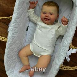 24 Reborn Baby Dolls Realistic Silicone Vinyl 3D Soft Newborn Gift Doll Boy Toy
