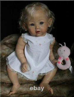 24 Reborn Baby Silicone Doll Newborn Girl Lifelike Toddler Realistic Princess