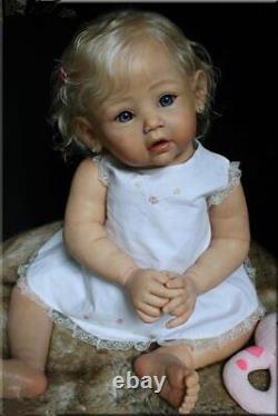 24 Reborn Baby Silicone Doll Newborn Girl Lifelike Toddler Realistic Princess