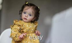 24 inch Cute Realistic Reborn Baby Dolls Girls Toddler Rebron Doll Cloth Body