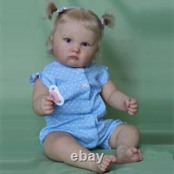 24in Fat Girl Reborn Baby Dolls Lifelike Vinyl Toddler Newborn Babies Toys Gifts