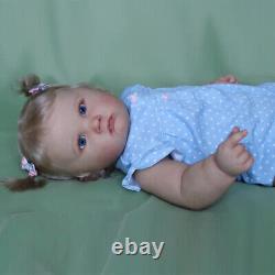 24in Fat Girl Reborn Baby Dolls Lifelike Vinyl Toddler Newborn Babies Toys Gifts