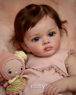 24in Handmade Reborn Baby Dolls Silicone Lifelike Real Toddler Toys Kids Gift