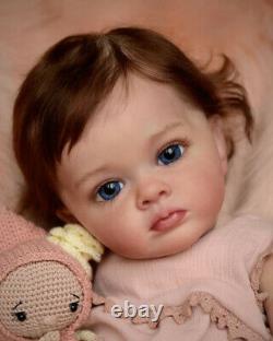 24in Handmade Reborn Baby Dolls Silicone Lifelike Real Toddler Toys Kids Gift